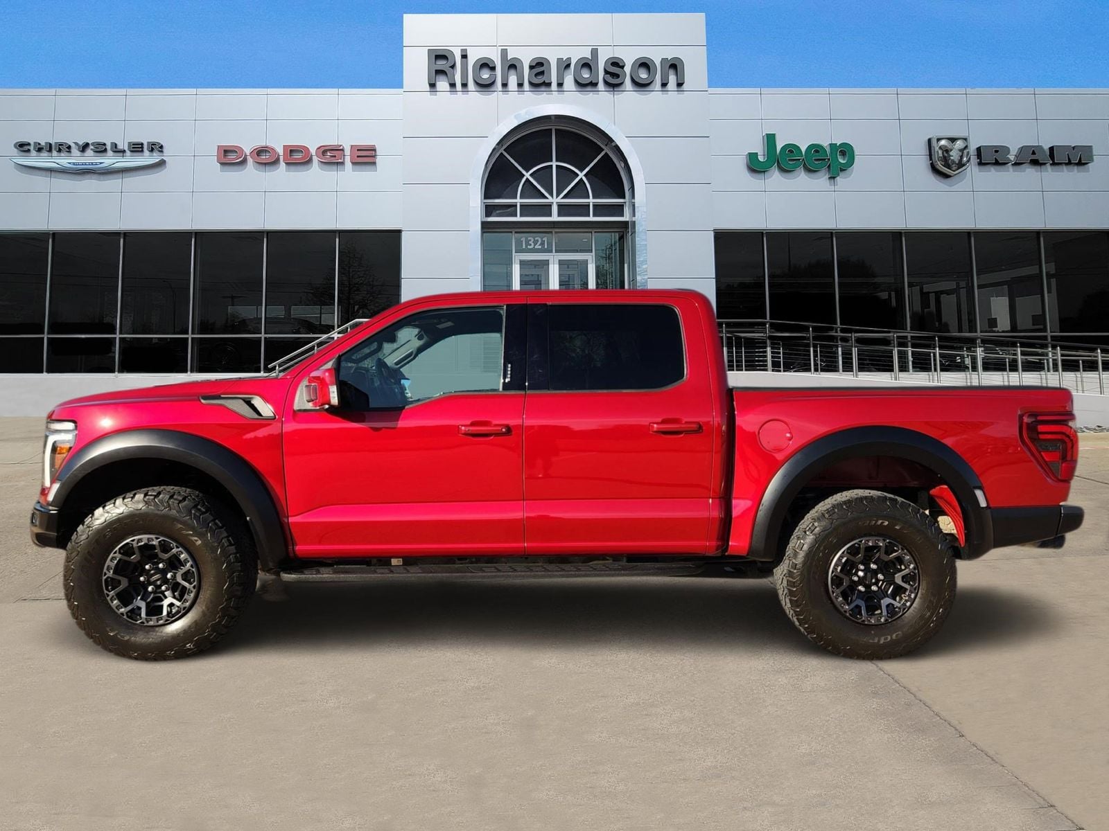 Used 2024 Rapid Red Tinted Ford Raptor image 3