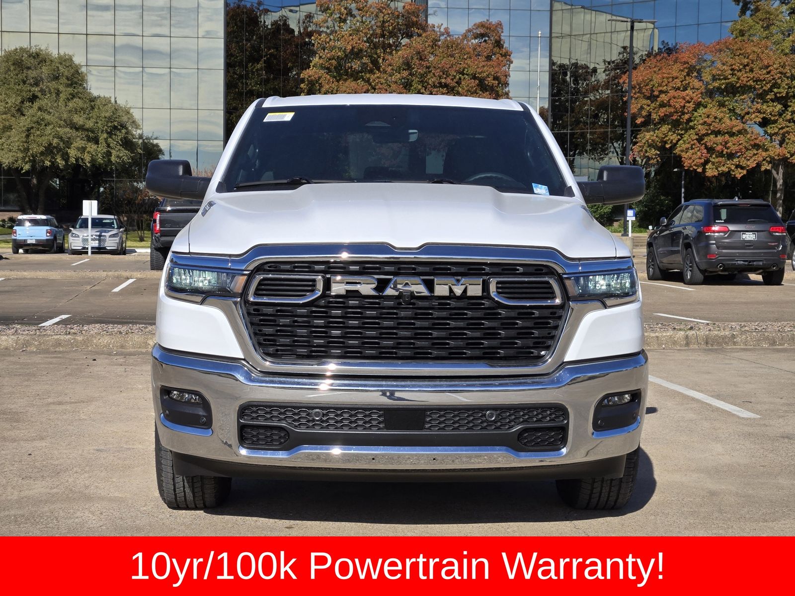 New 2026 Bright White Ram LONE STAR CREW CAB 4X4 5