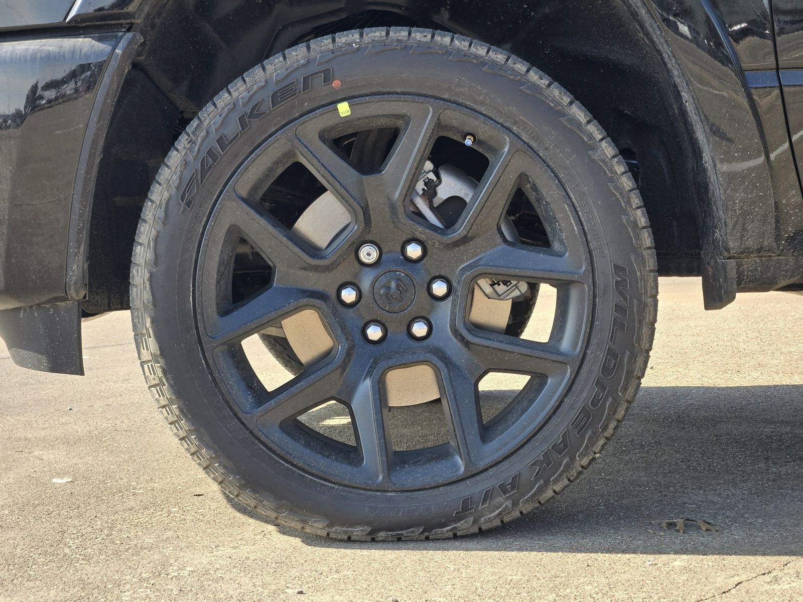 New 2026 Diamond Black Crystal Pearlcoat Ram LARAMIE CREW CAB 4X4 5