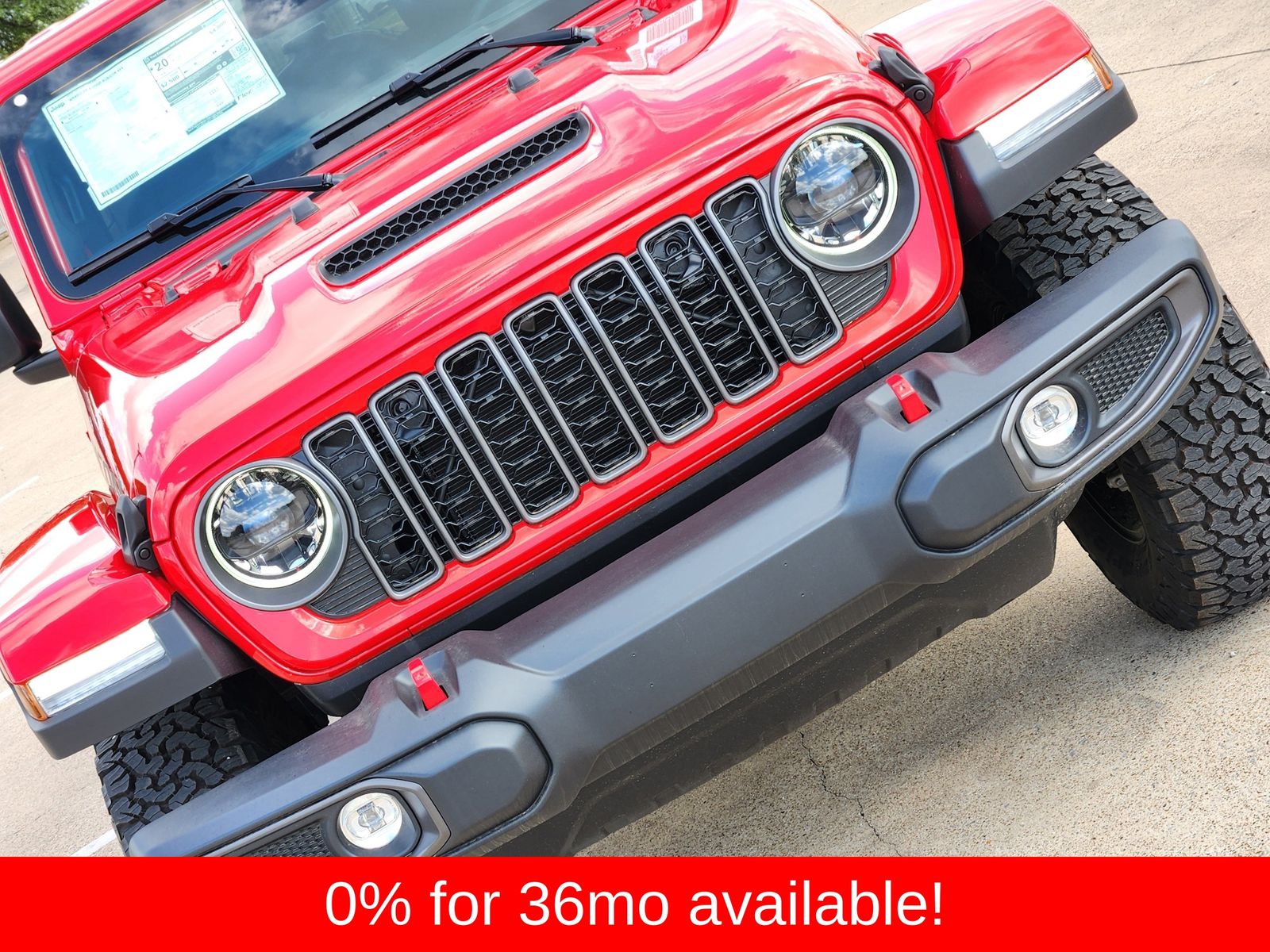 New 2026 Firecracker Red Jeep 4-DOOR RUBICON image 14
