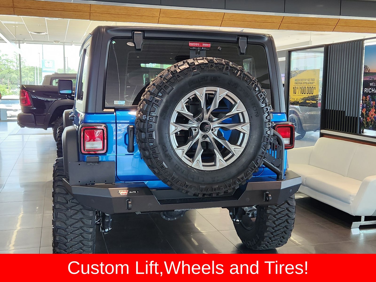 New 2026 Hydro Blue Pearlcoat Jeep 4-DOOR SPORT image 4