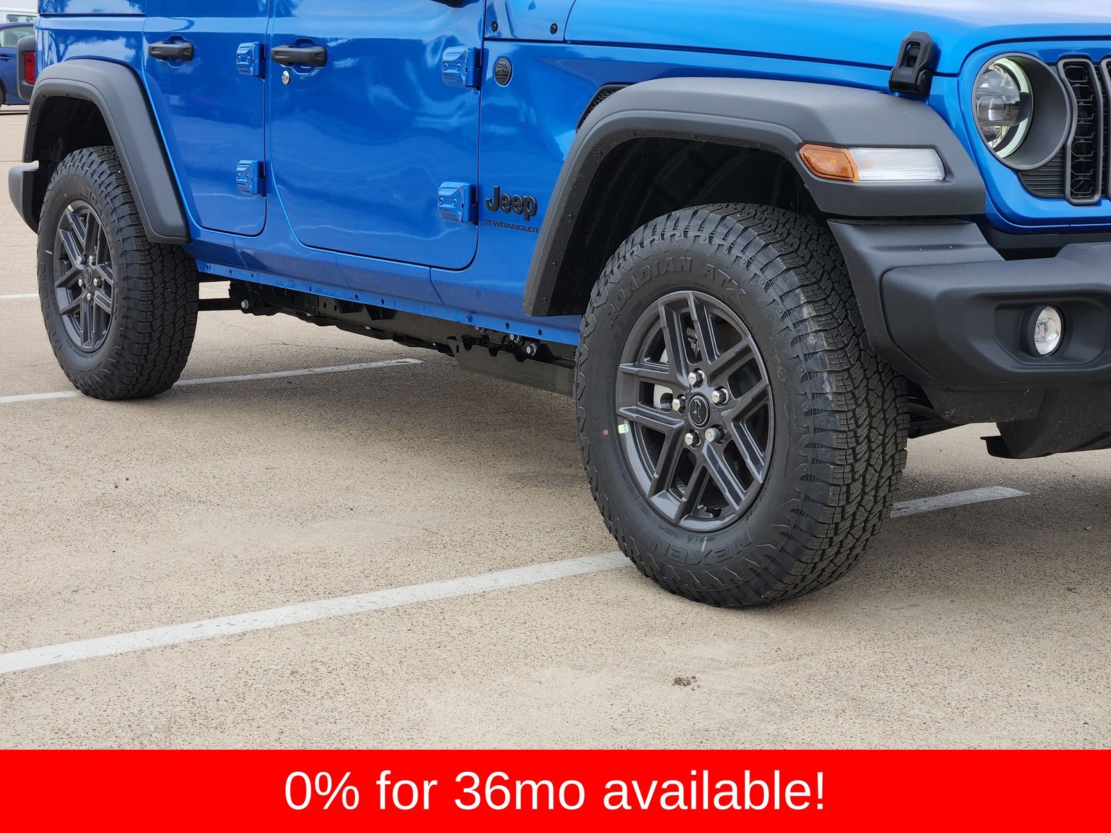New 2026 Hydro Blue Pearlcoat Jeep 4-DOOR SPORT S image 11
