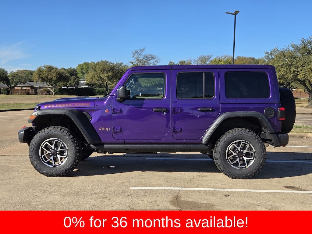 New 2026 Jeep Wrangler 4-DOOR RUBICON Sport Utility