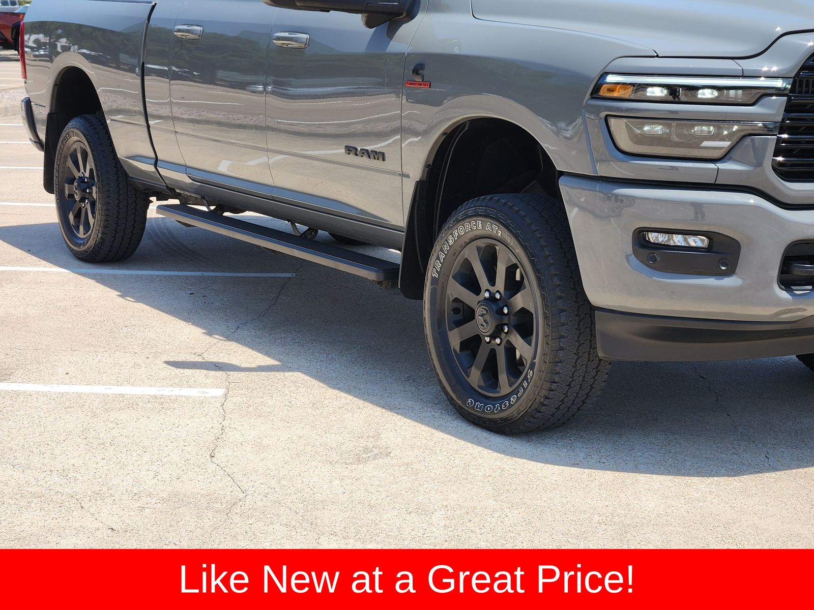Used 2026 Ceramic Gray Clearcoat Ram Laramie image 11