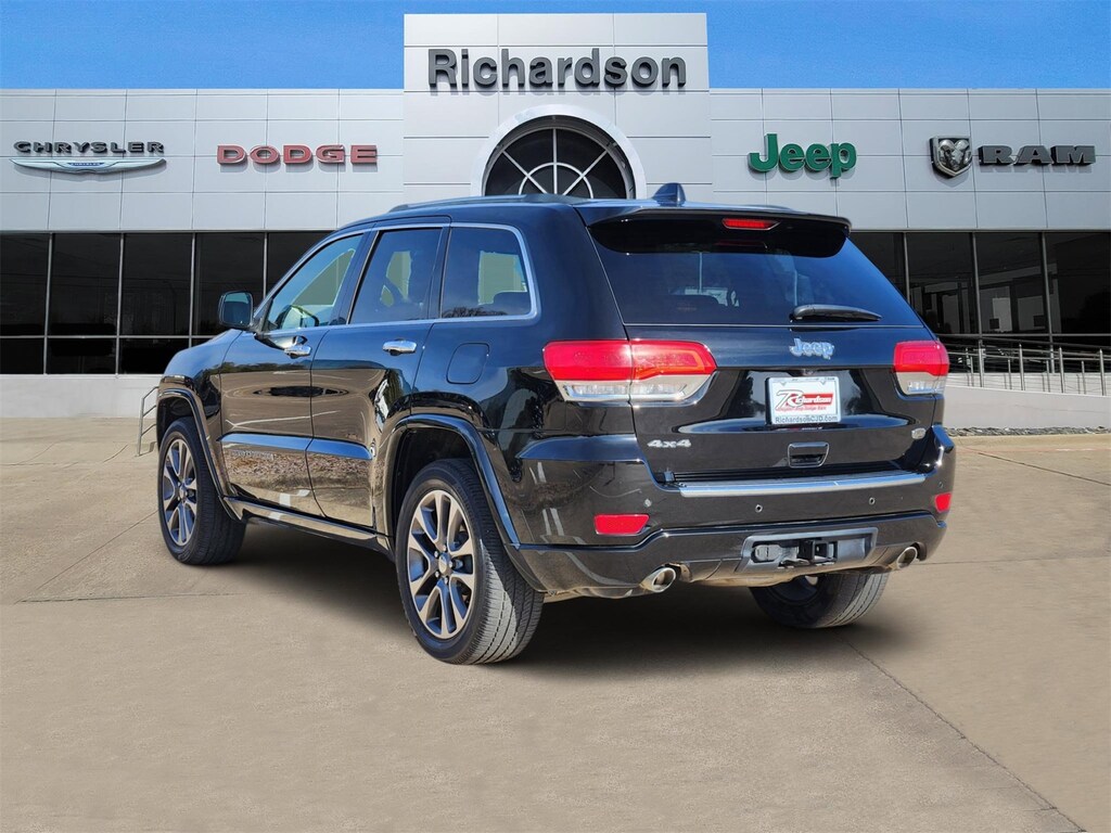Used 2018 Jeep Grand Cherokee Overland 4x4 SUV