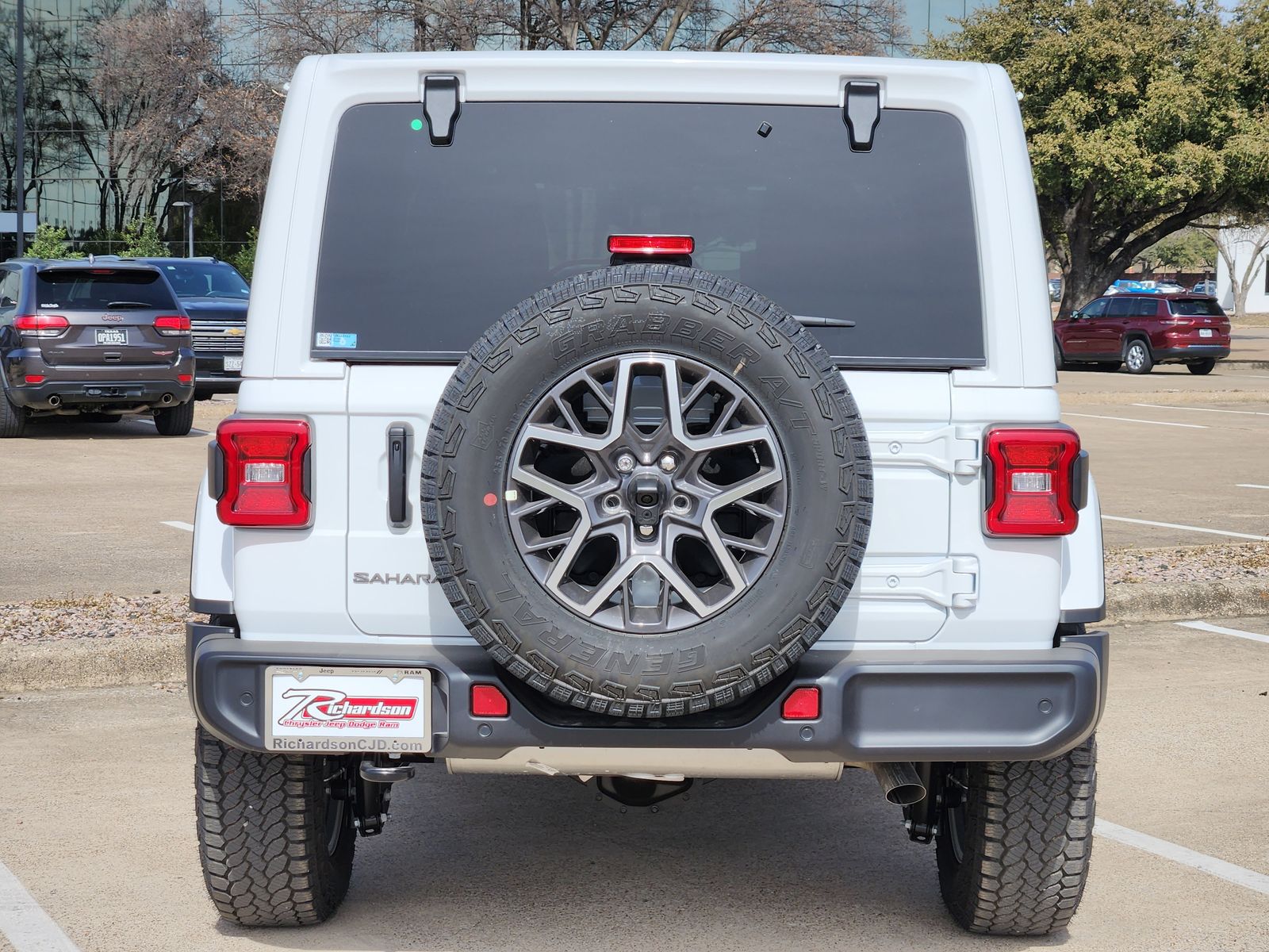 New 2026 Bright White Jeep 4-DOOR SAHARA image 5