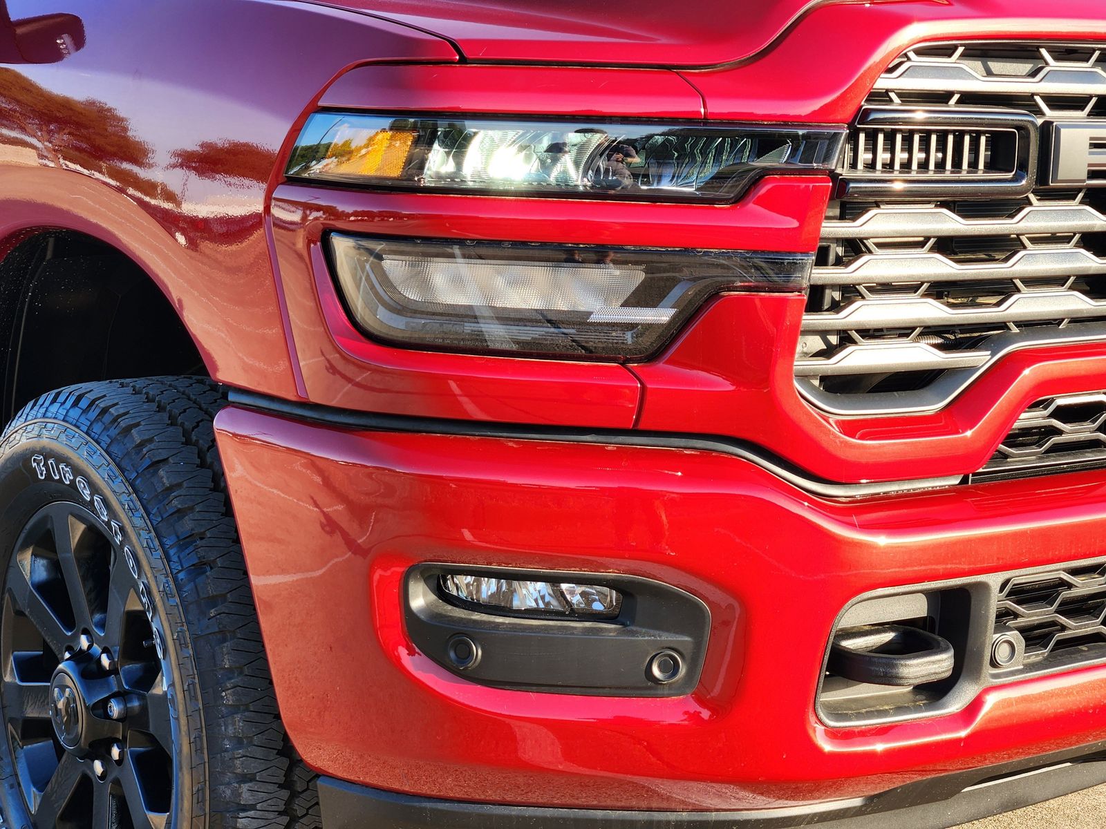 New 2026 Molten Red Pearlcoat Ram LONE STAR CREW CAB 4X4 6