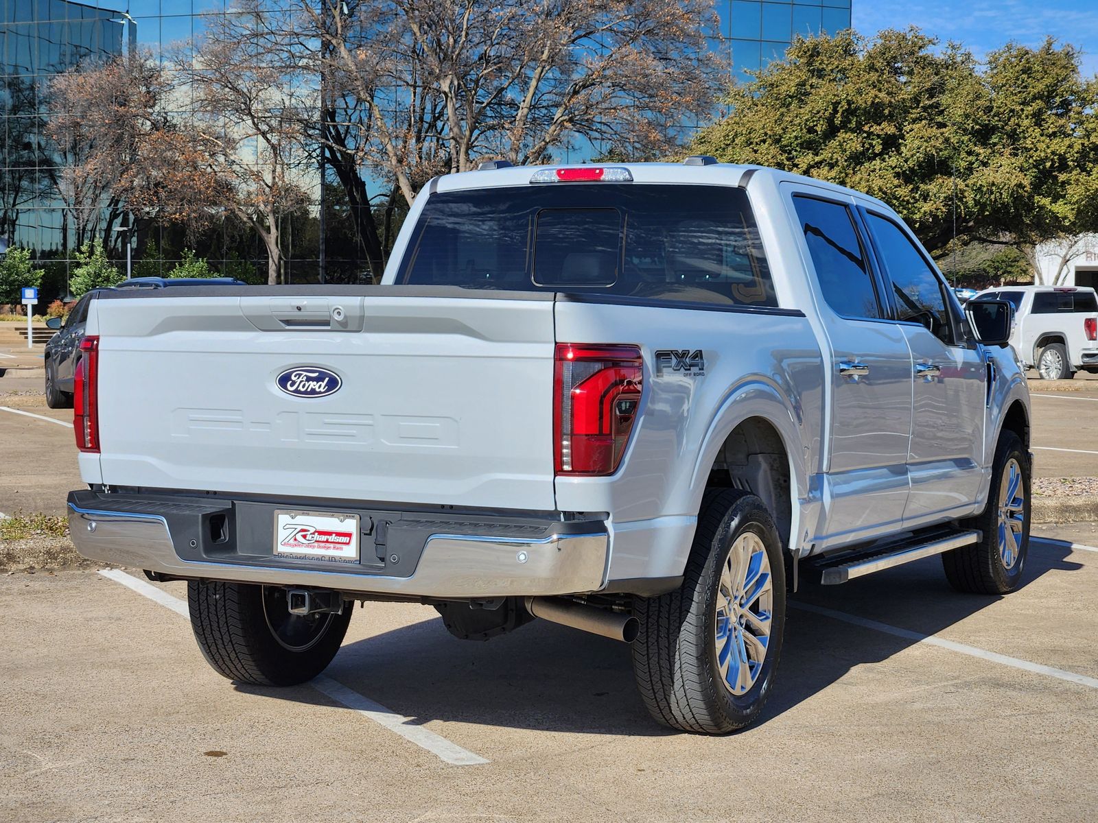Used 2025 Space White Metallic Ford Lariat image 6