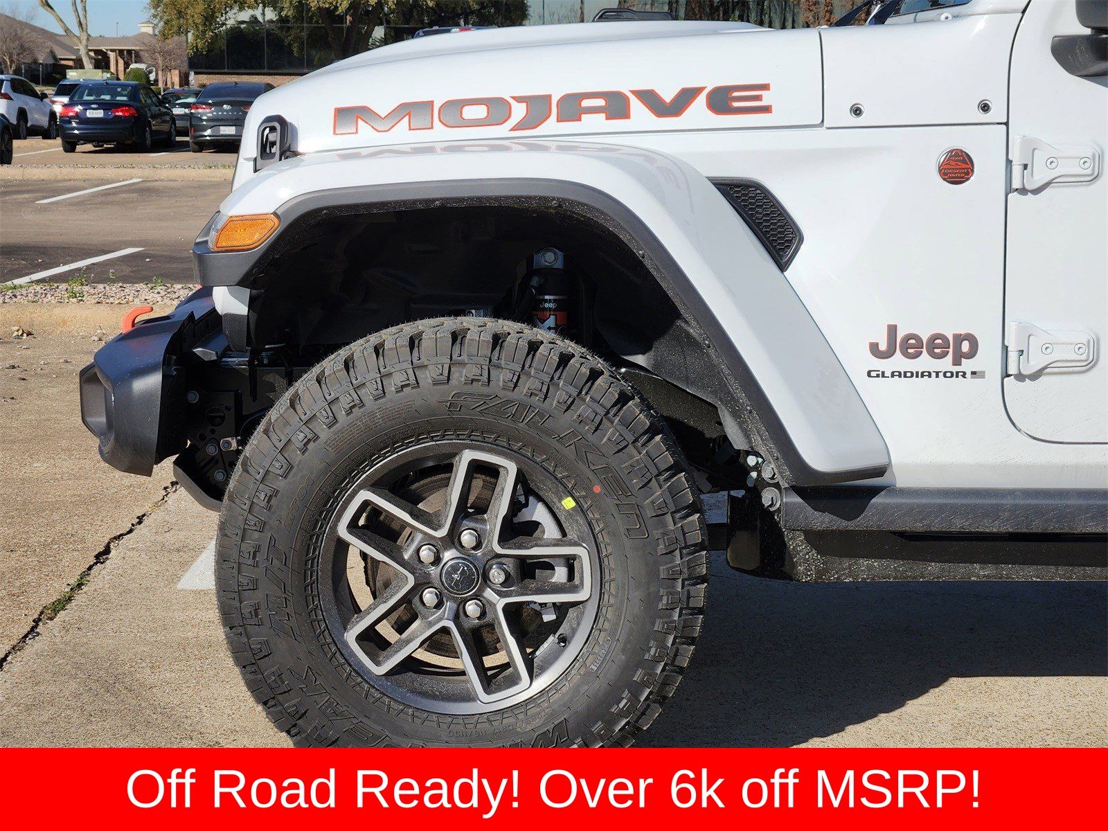 New 2026 Bright White Jeep MOJAVE 4X4 image 9