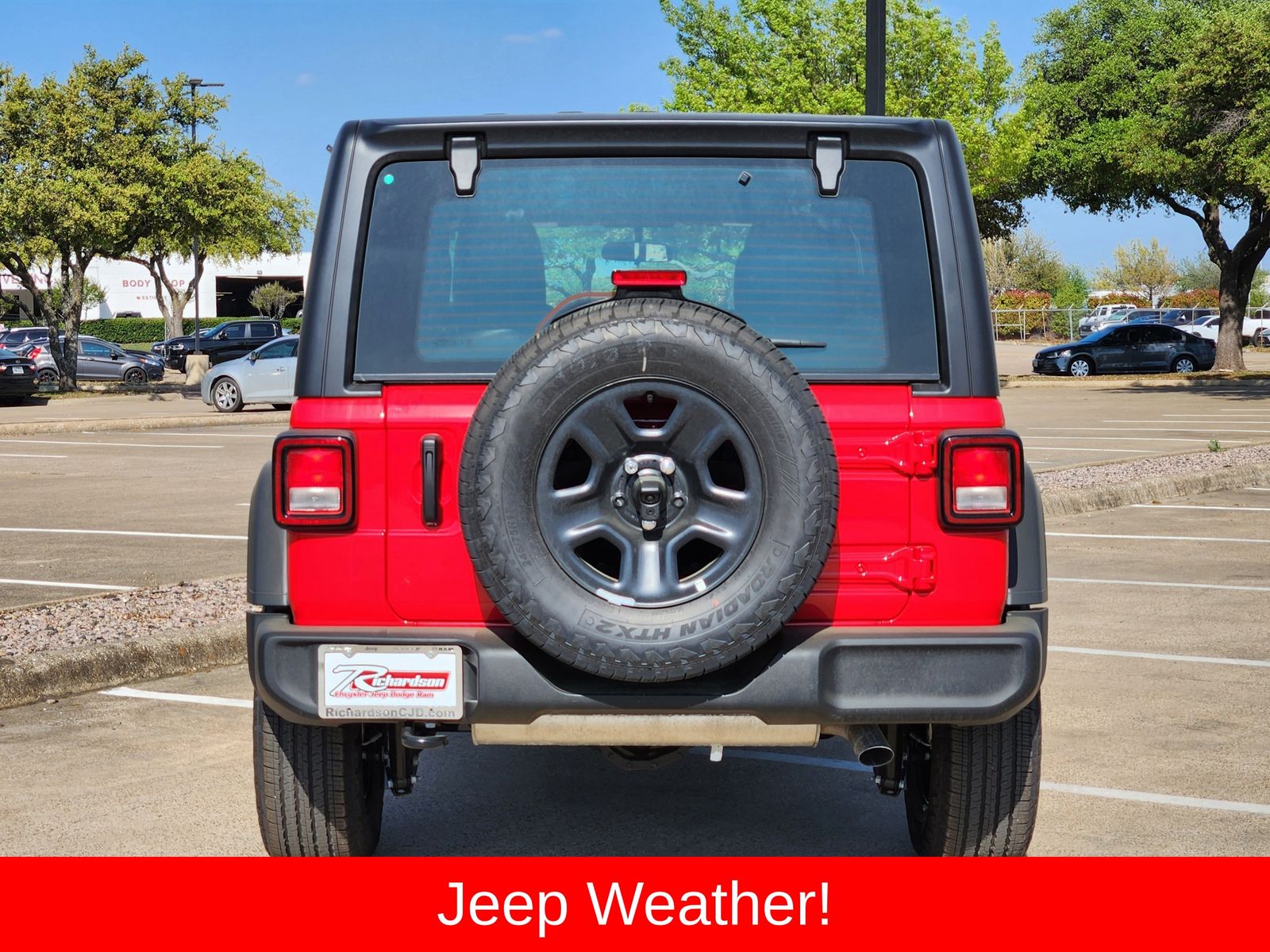 New 2026 Firecracker Red Jeep 4-DOOR SPORT image 5