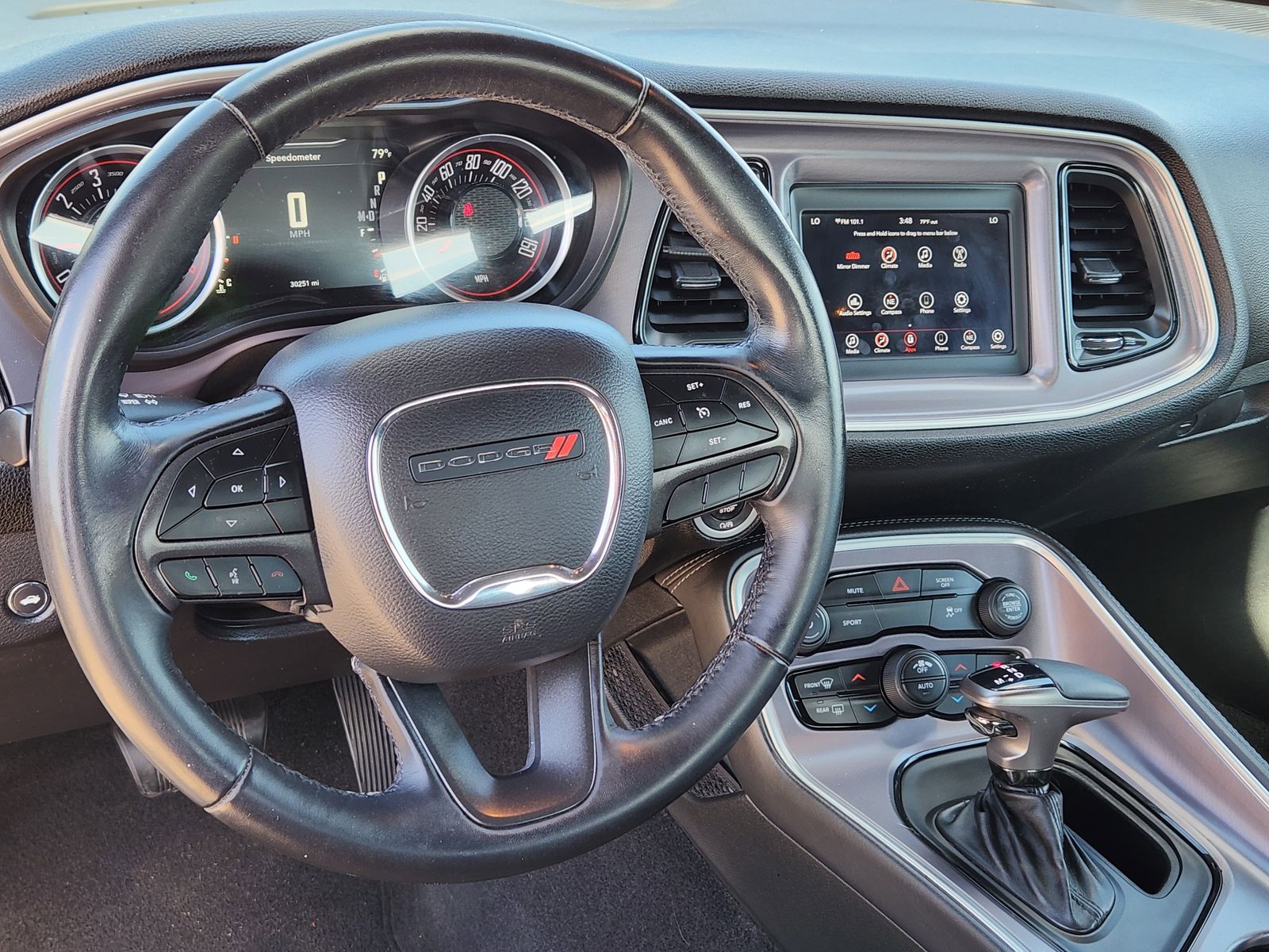 Used 2019 Destroyer Gray Clearcoat Dodge SXT image 33