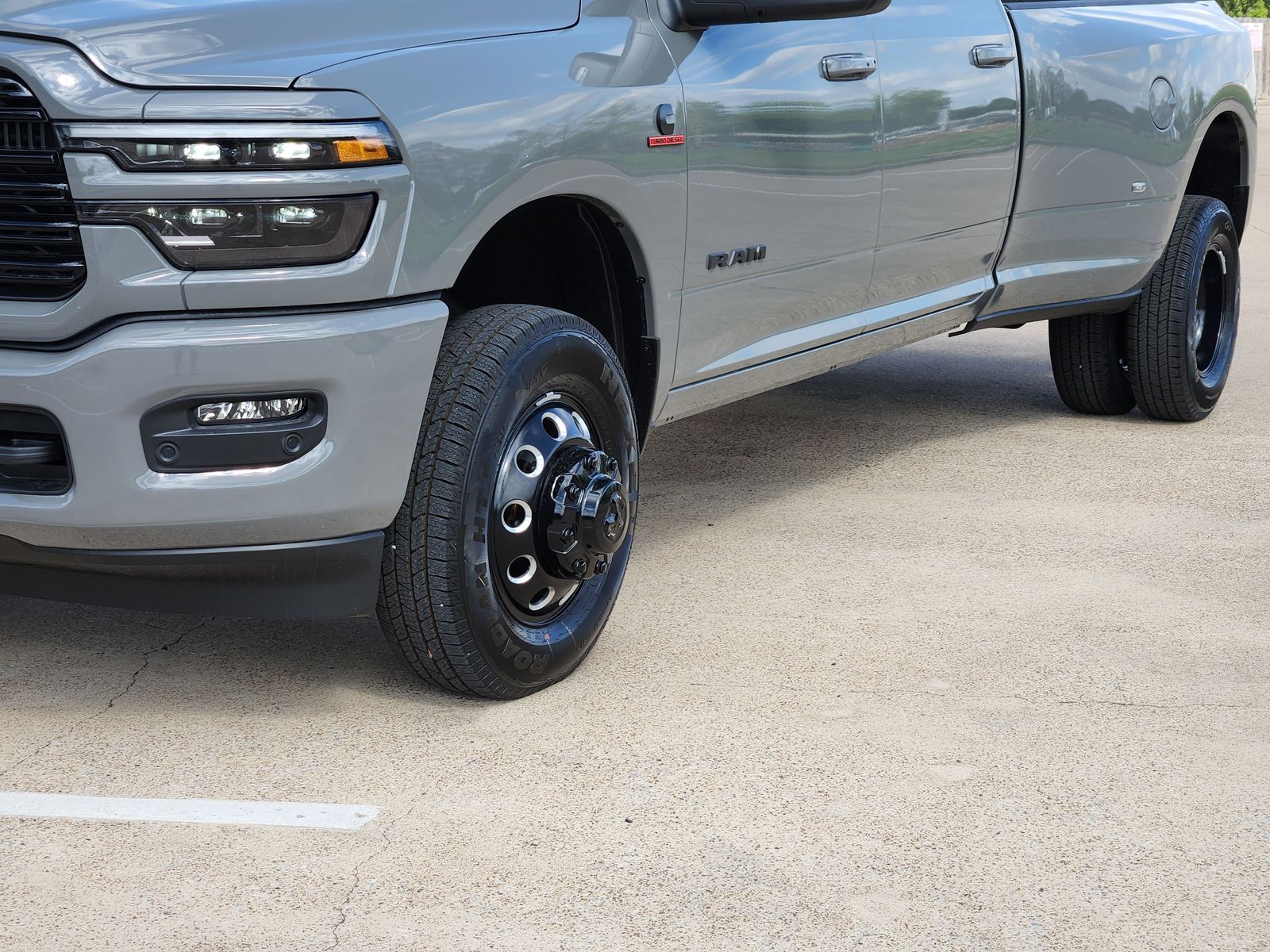 New 2026 Ceramic Gray Ram LARAMIE CREW CAB 4X4 8