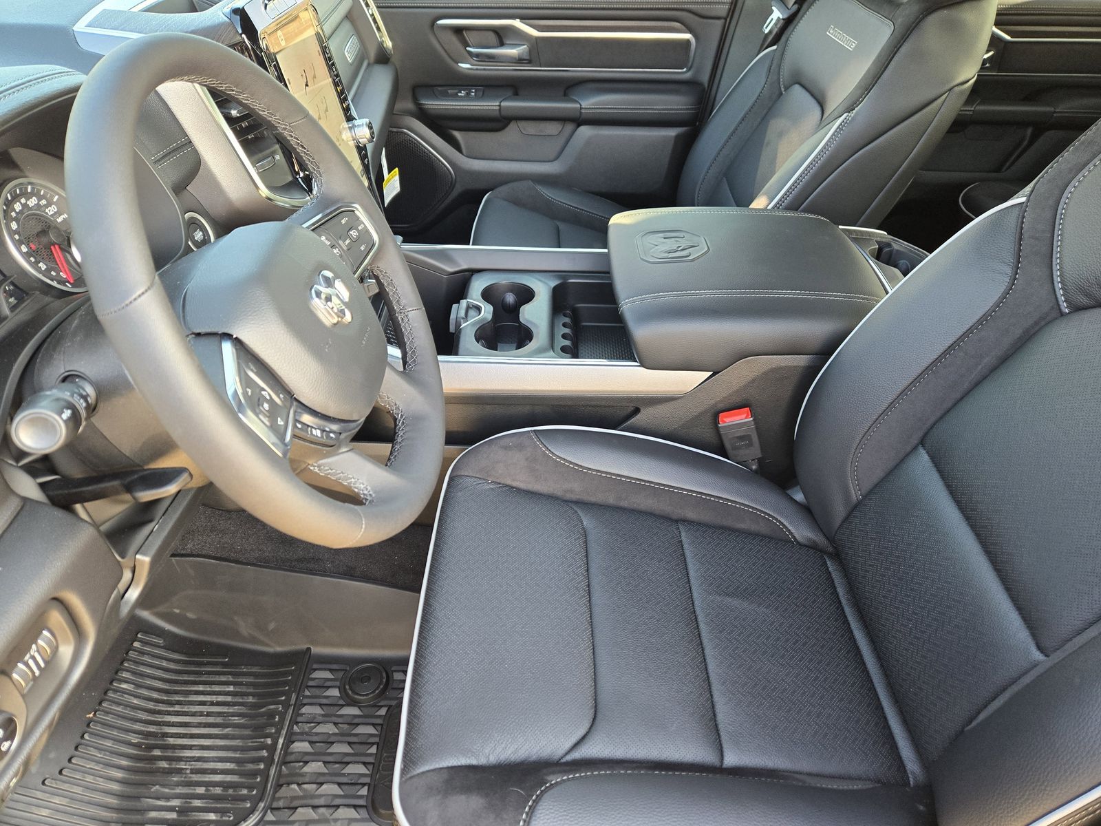 New 2026 Diamond Black Crystal Pearlcoat Ram LARAMIE CREW CAB 4X4 5