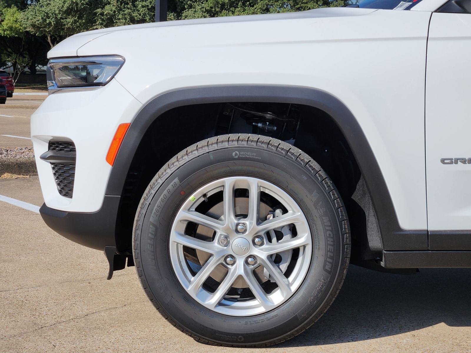 New 2026 Bright White Jeep LAREDO 4X4 image 8