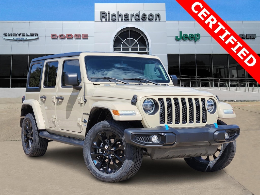Used 2022 Jeep Wrangler Unlimited 4xe Sahara SUV