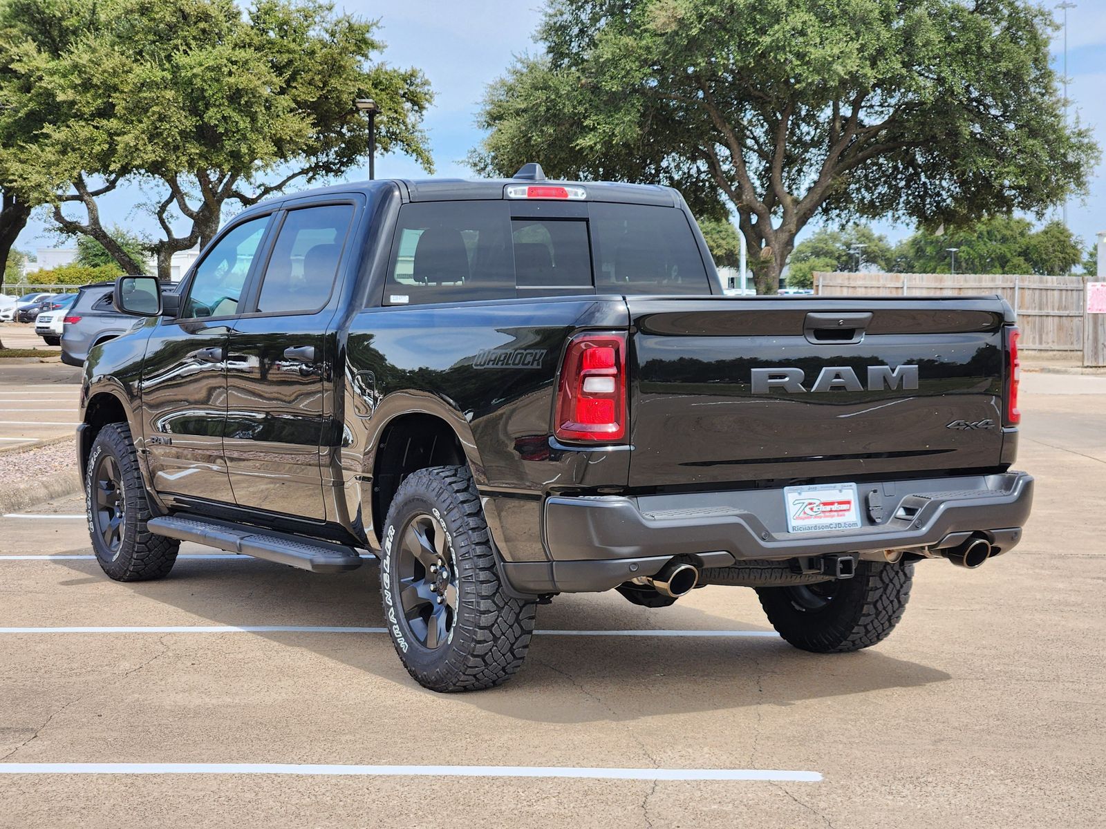New 2026 Diamond Black Crystal Pearlcoat Ram WARLOCK CREW CAB 4X4 5