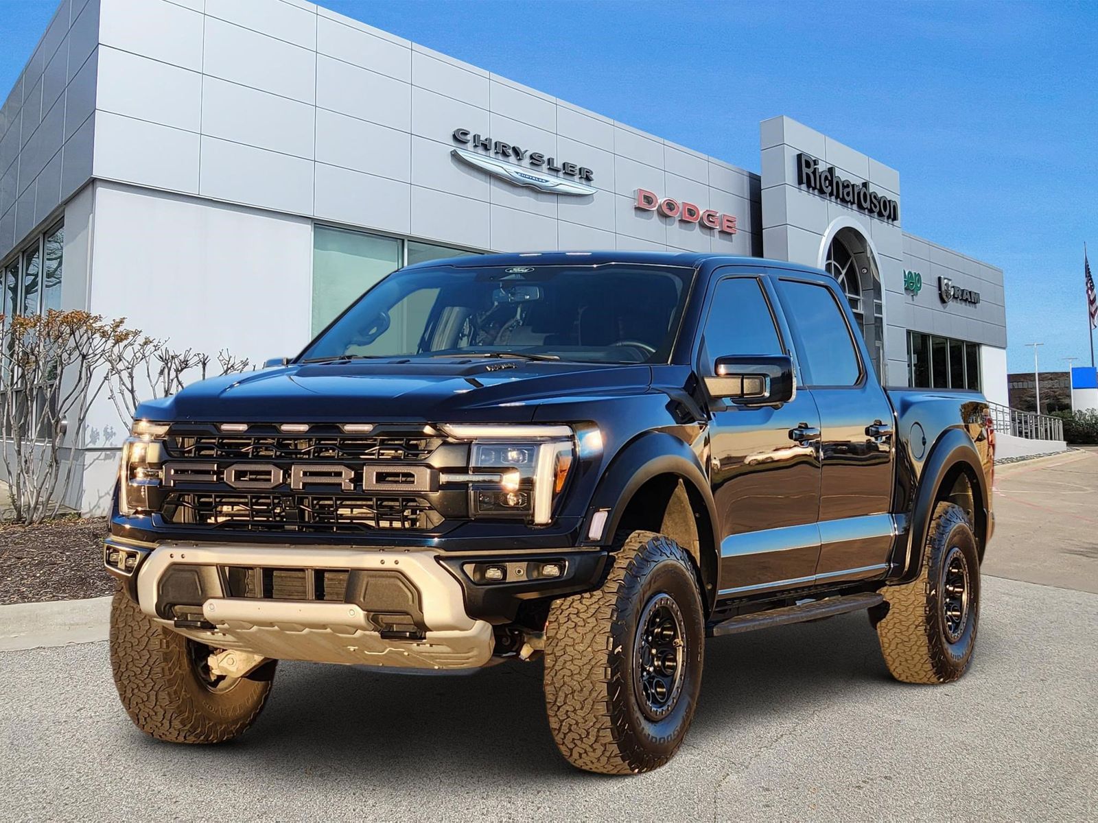 Used 2024 Antimatter Blue Ford Raptor image 2