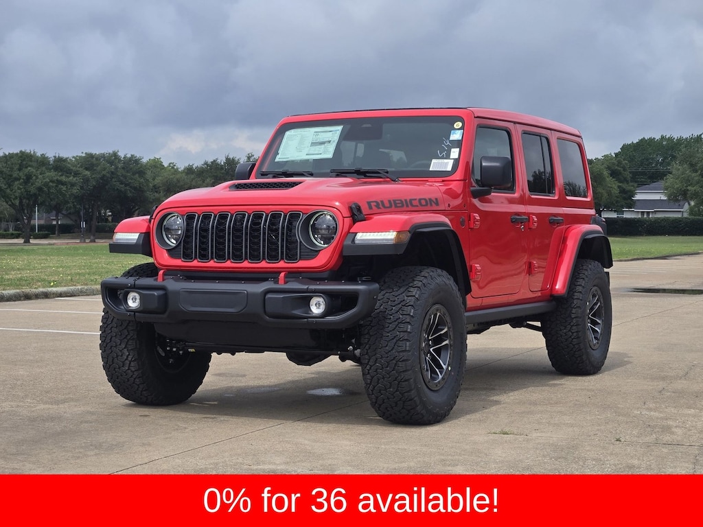 New 2026 Jeep Wrangler 4-DOOR RUBICON X Sport Utility