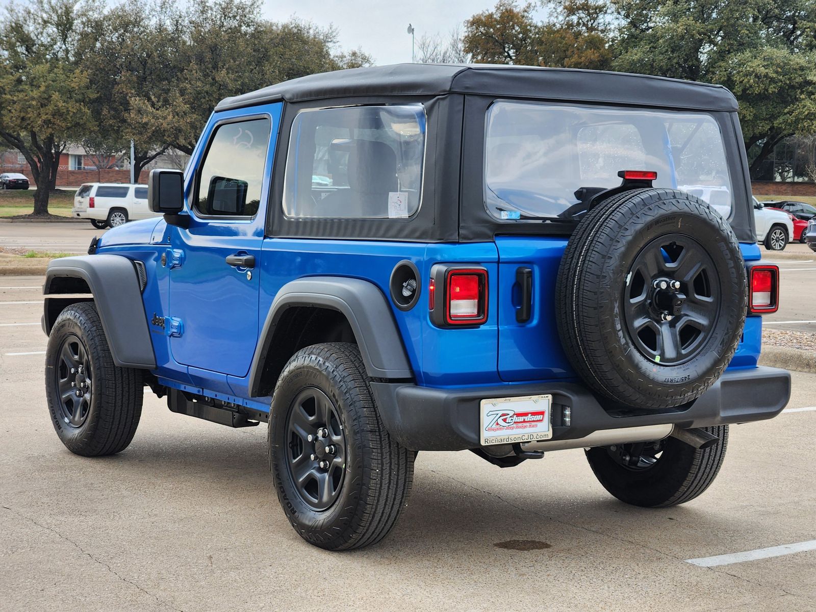 New 2026 Hydro Blue Pearlcoat Jeep 2-DOOR SPORT image 4