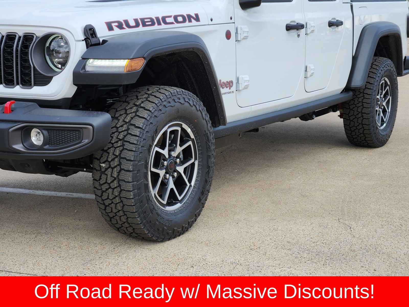 New 2026 Bright White Jeep RUBICON 4X4 image 12