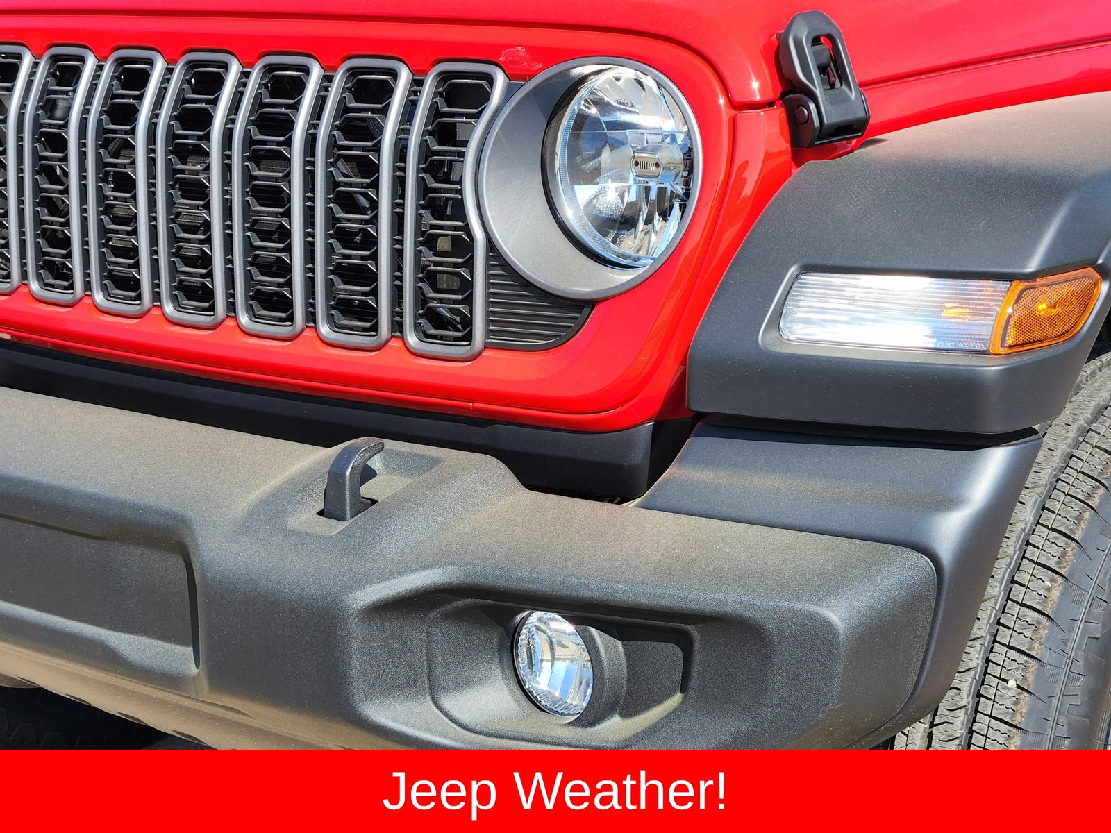 New 2026 Firecracker Red Jeep 4-DOOR SPORT image 10