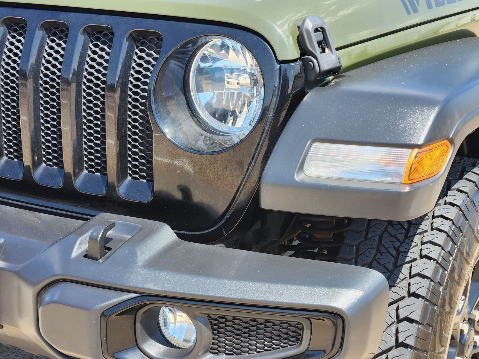 Used 2022 Sarge Green Jeep Unlimited Sport image 14