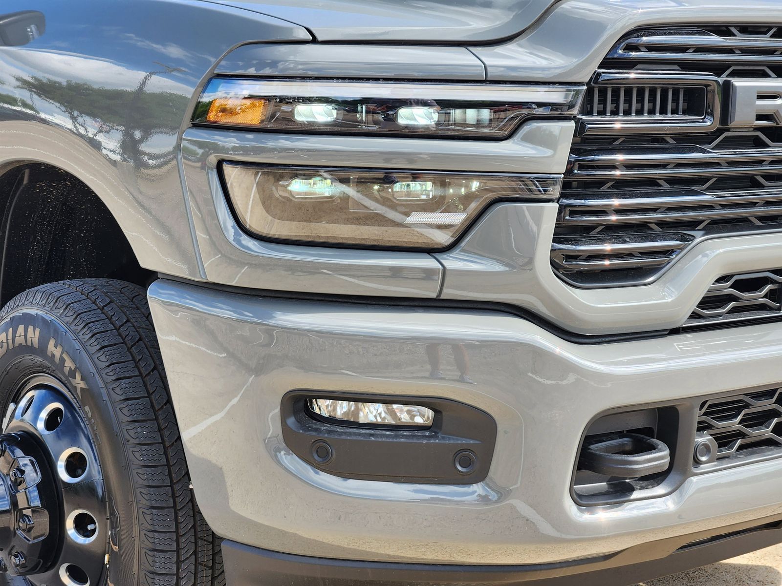 New 2026 Ceramic Gray Ram LARAMIE CREW CAB 4X4 8