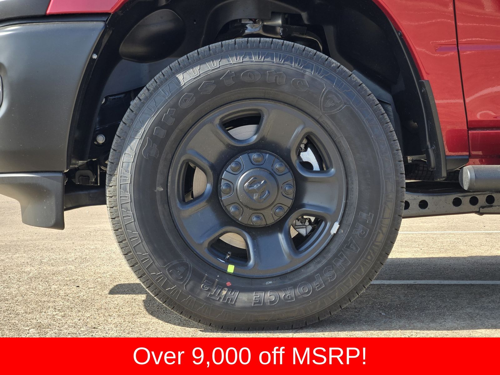 New 2026 Molten Red Pearlcoat Ram TRADESMAN CREW CAB 4X4 6