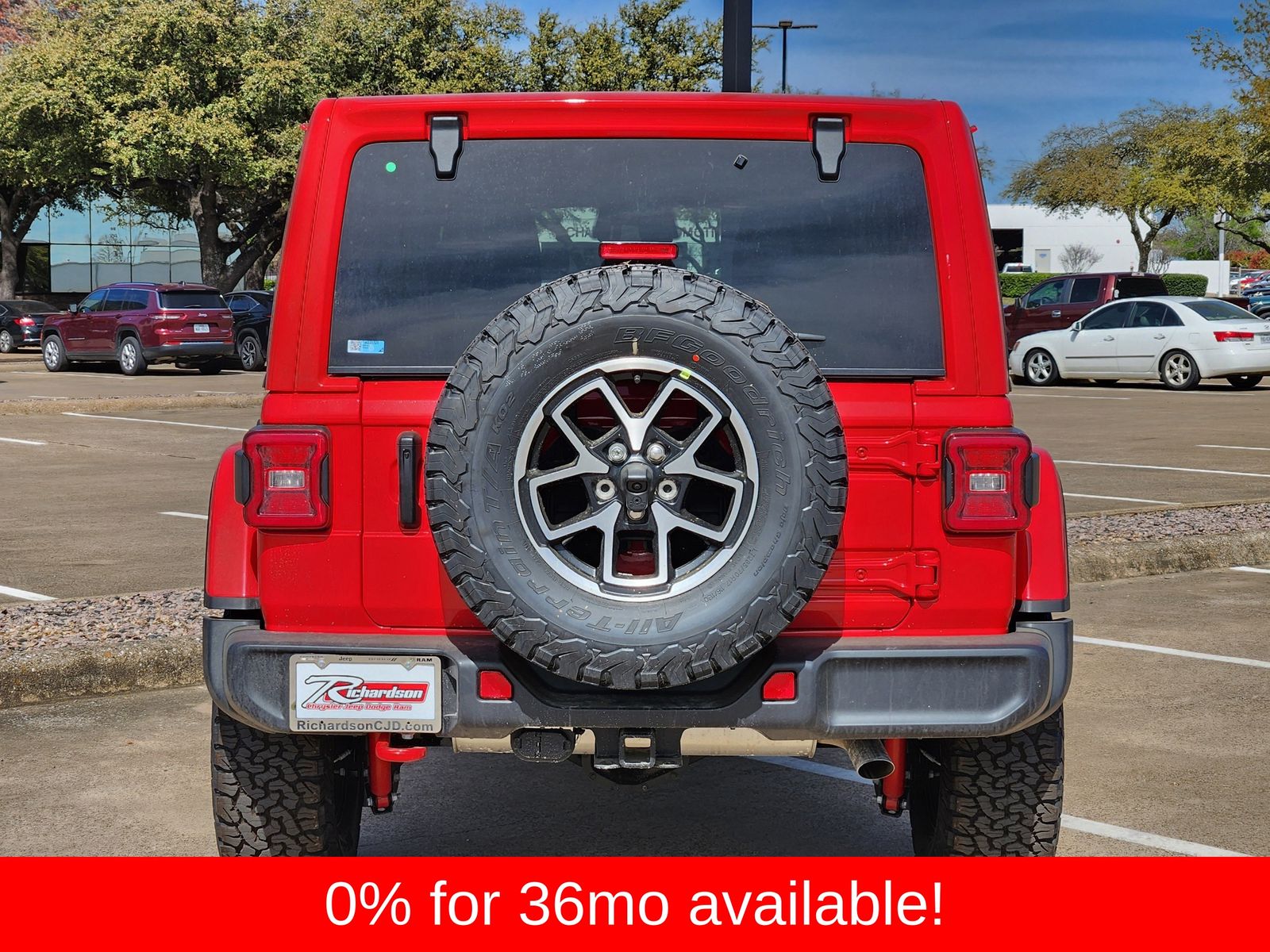 New 2026 Firecracker Red Jeep 4-DOOR RUBICON image 5