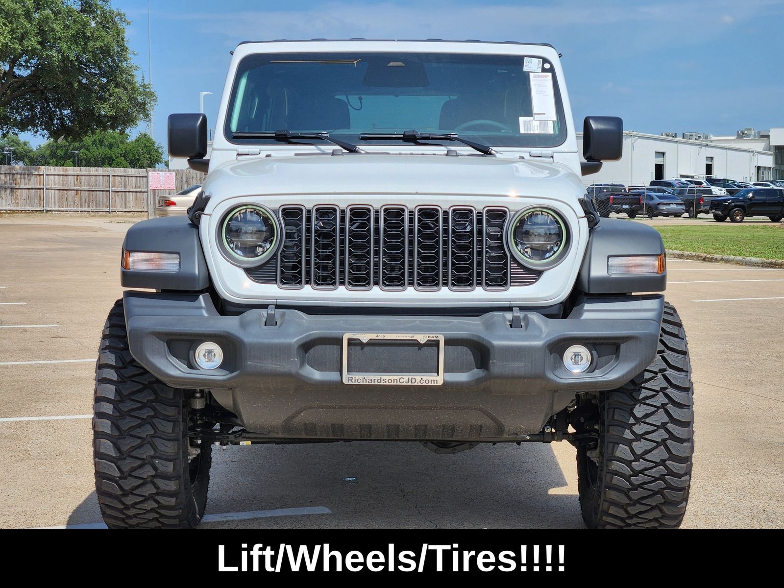 New 2026 Bright White Jeep 4-DOOR SPORT S image 7