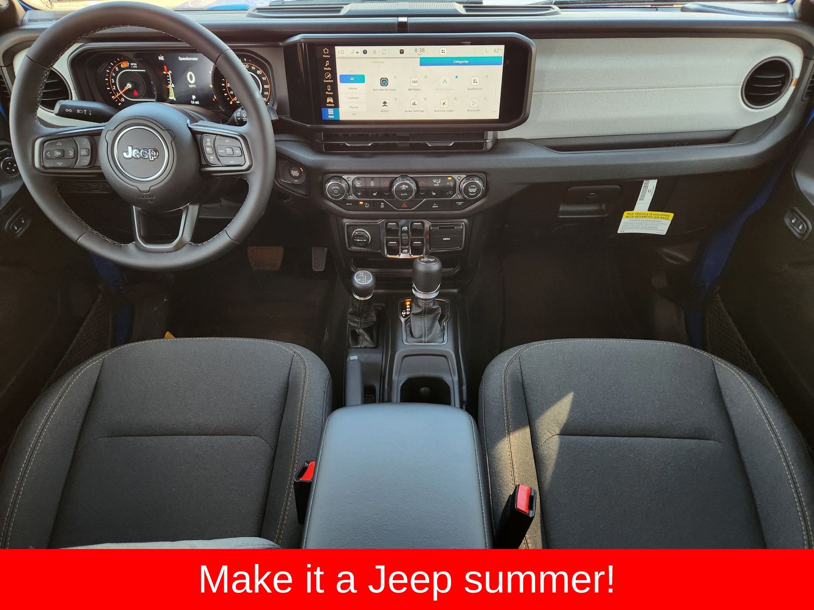 New 2026 Hydro Blue Pearlcoat Jeep 4-DOOR SPORT S image 35