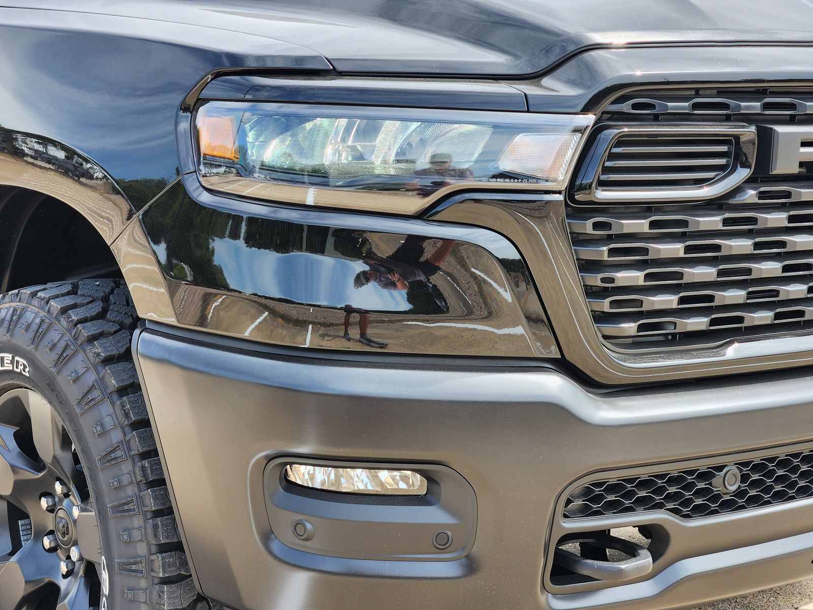 New 2026 Diamond Black Crystal Pearlcoat Ram WARLOCK CREW CAB 4X4 5