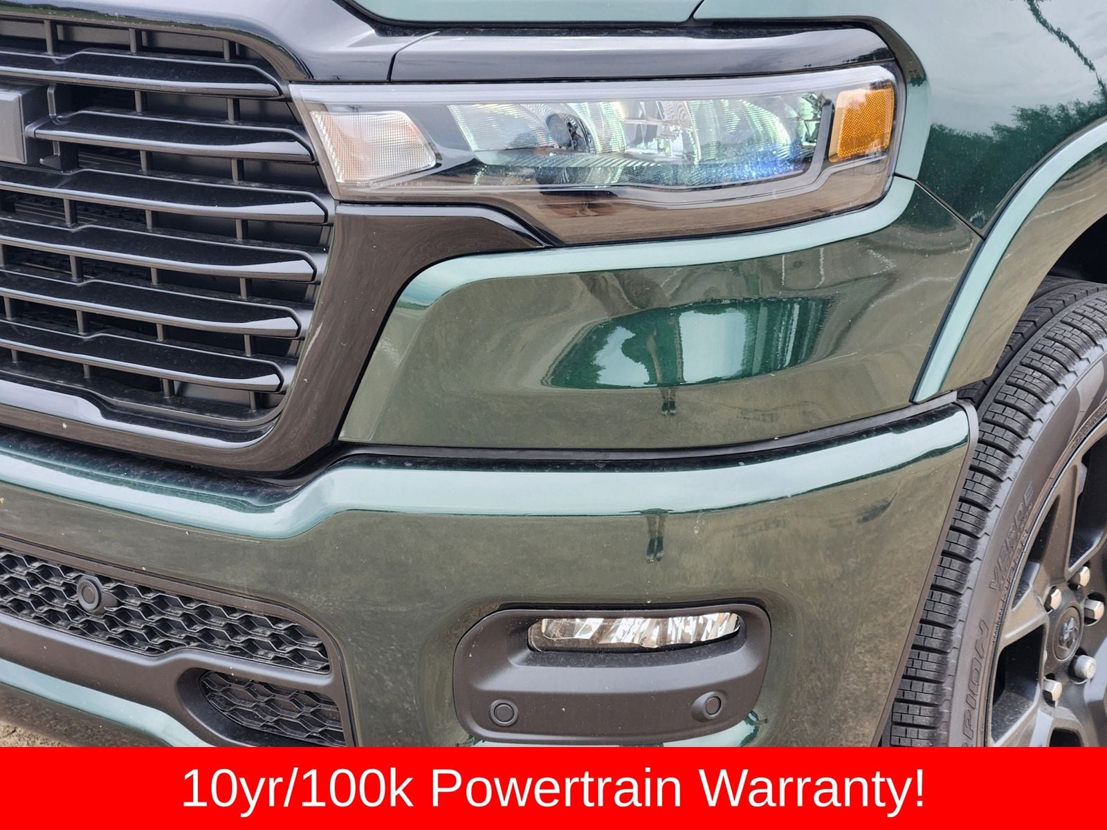 New 2026 Serrano Green Ram LARAMIE CREW CAB 4X4 5