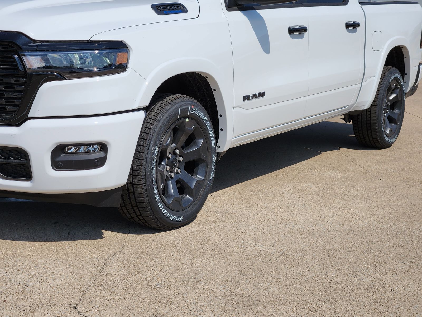 New 2026 Bright White Ram LONE STAR CREW CAB 4X2 5