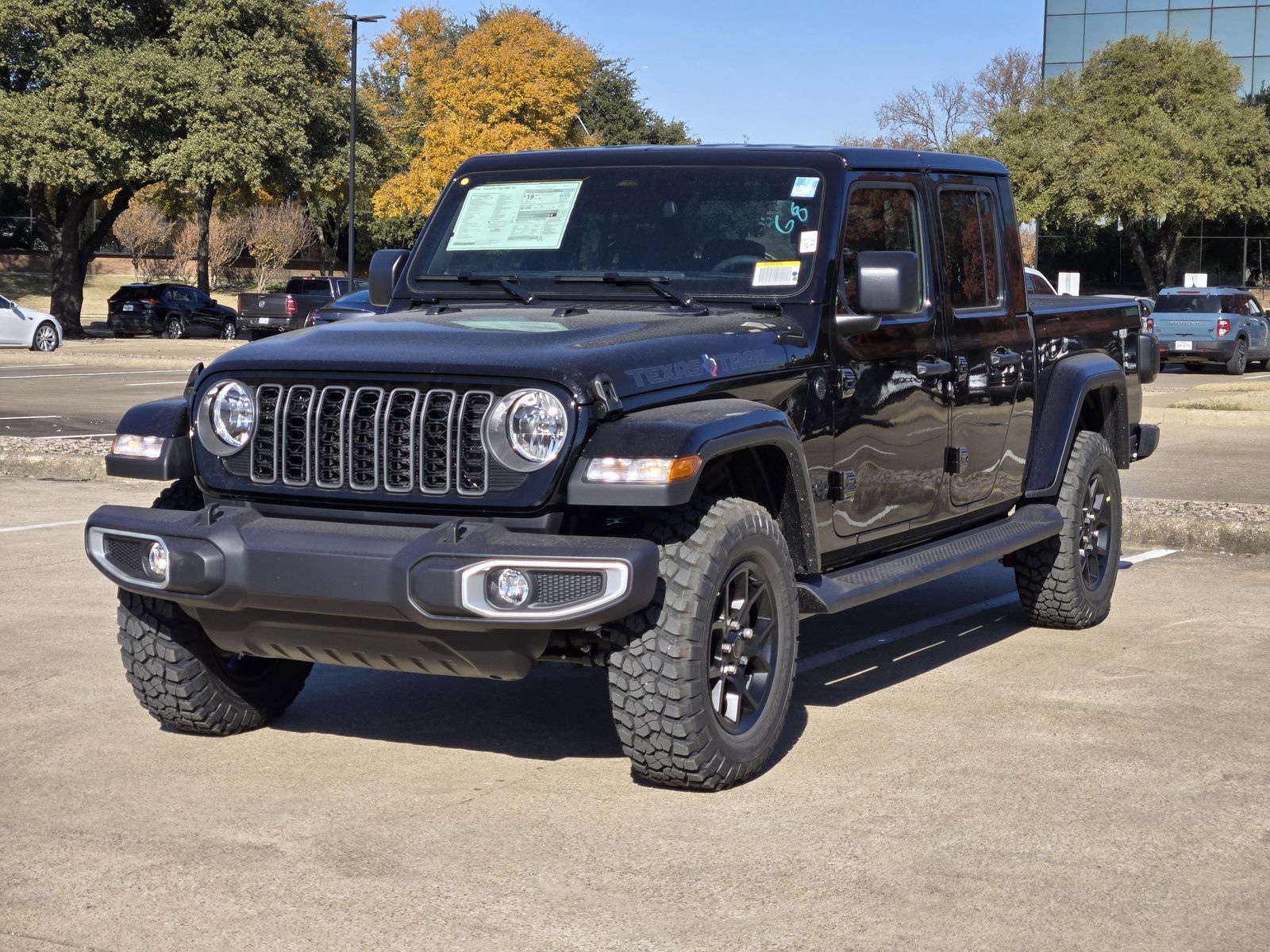 New 2026 Black Jeep TEXAS TRAIL 4X4 image 2