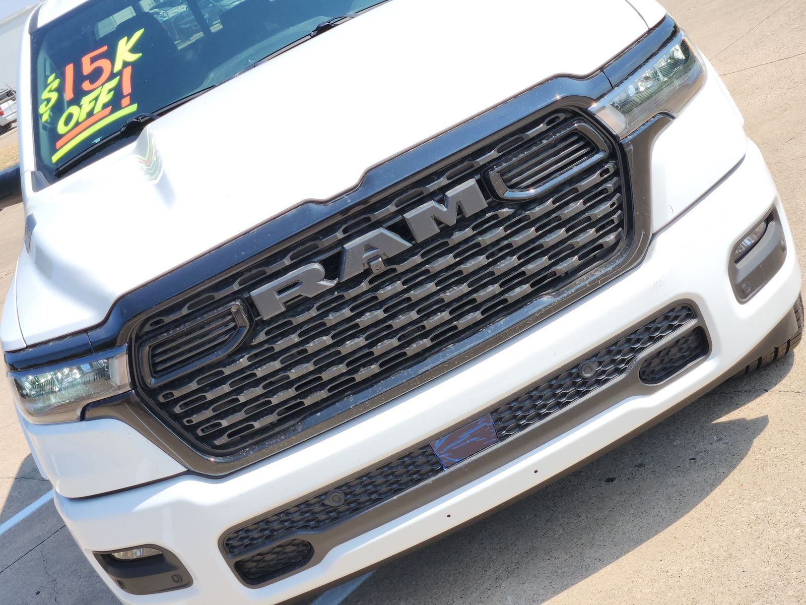 New 2026 Bright White Ram LONE STAR CREW CAB 4X2 5