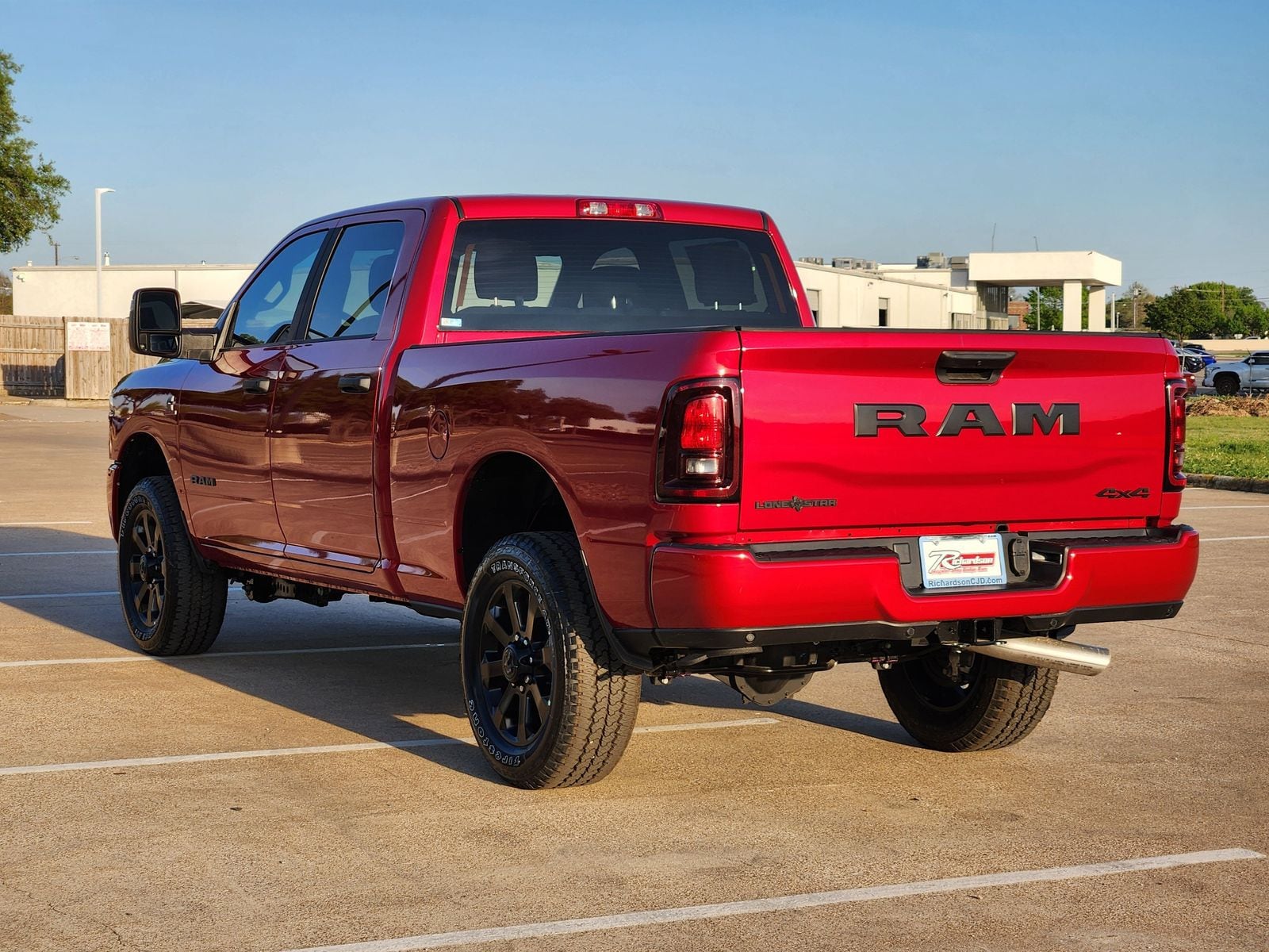 New 2026 Molten Red Pearlcoat Ram LONE STAR CREW CAB 4X4 6