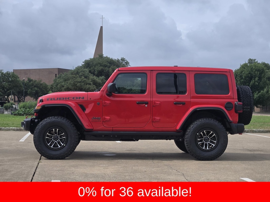 New 2026 Jeep Wrangler 4-DOOR RUBICON X Sport Utility