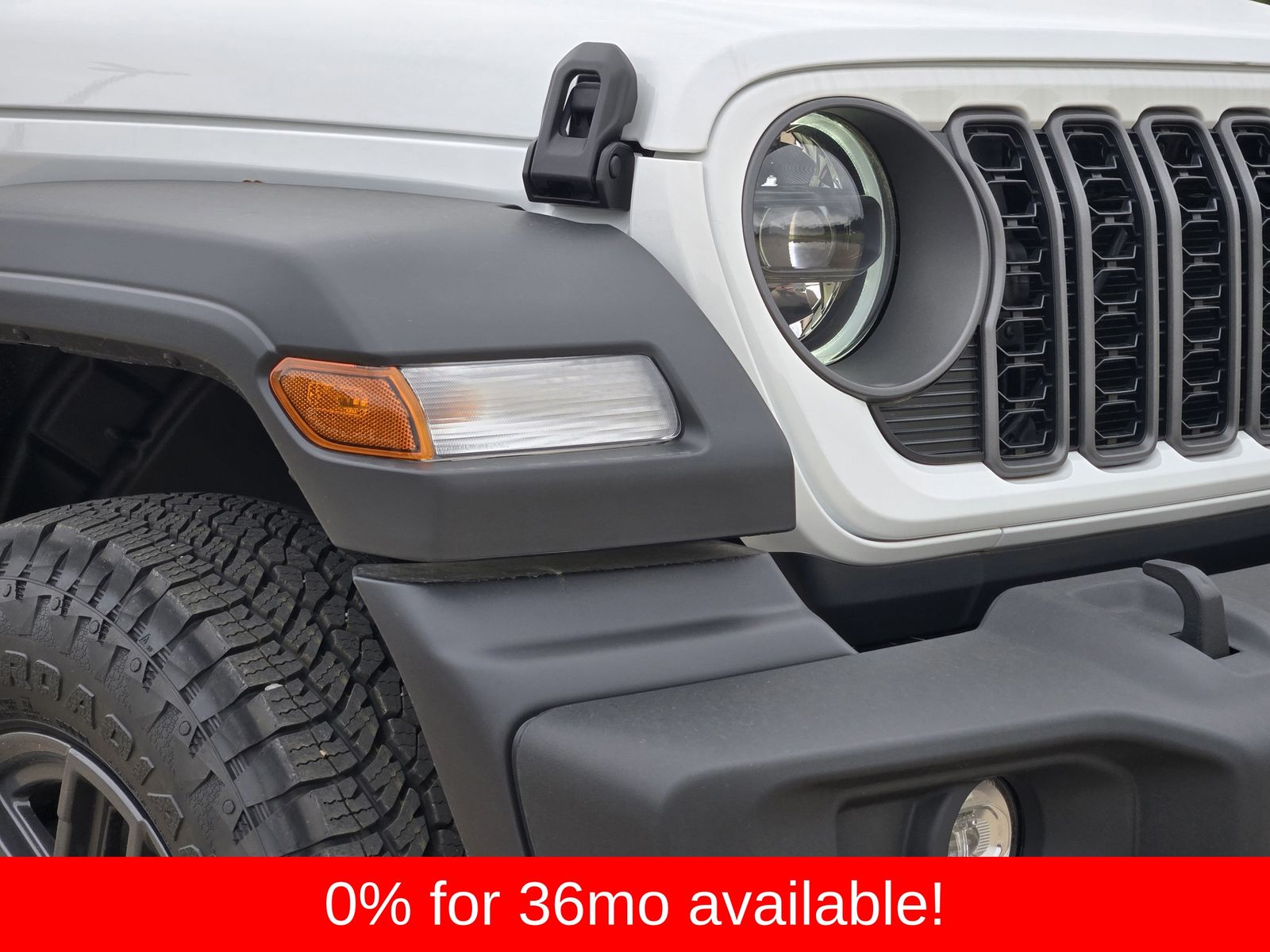 New 2026 Bright White Jeep 4-DOOR SPORT S image 9