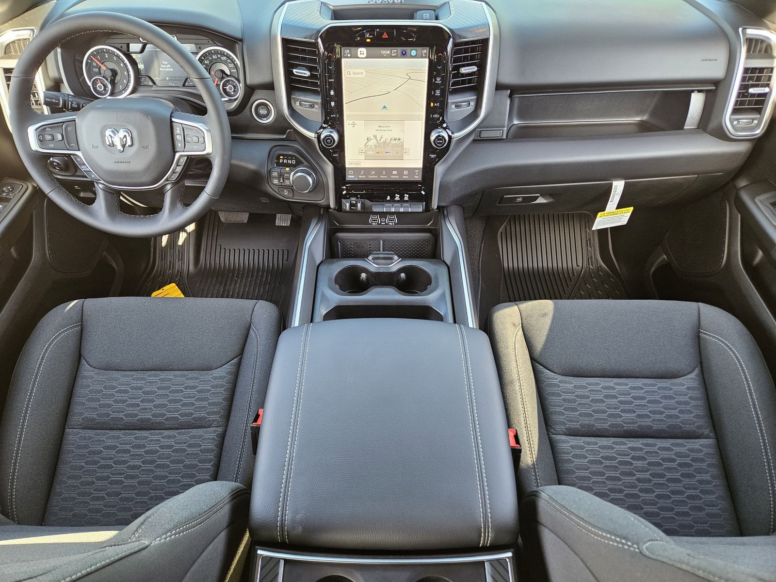 New 2026 Bright White Ram LONE STAR CREW CAB 4X4 5