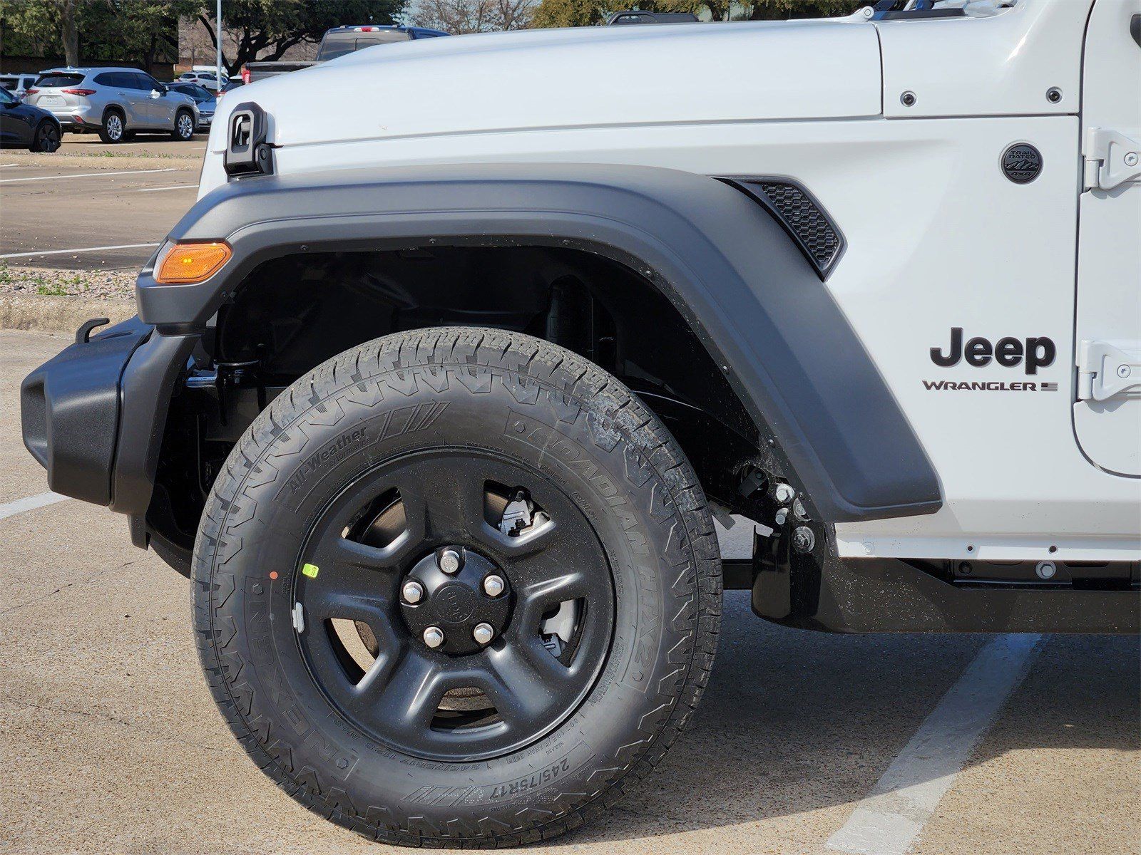 New 2026 Bright White Jeep 4-DOOR SPORT image 9