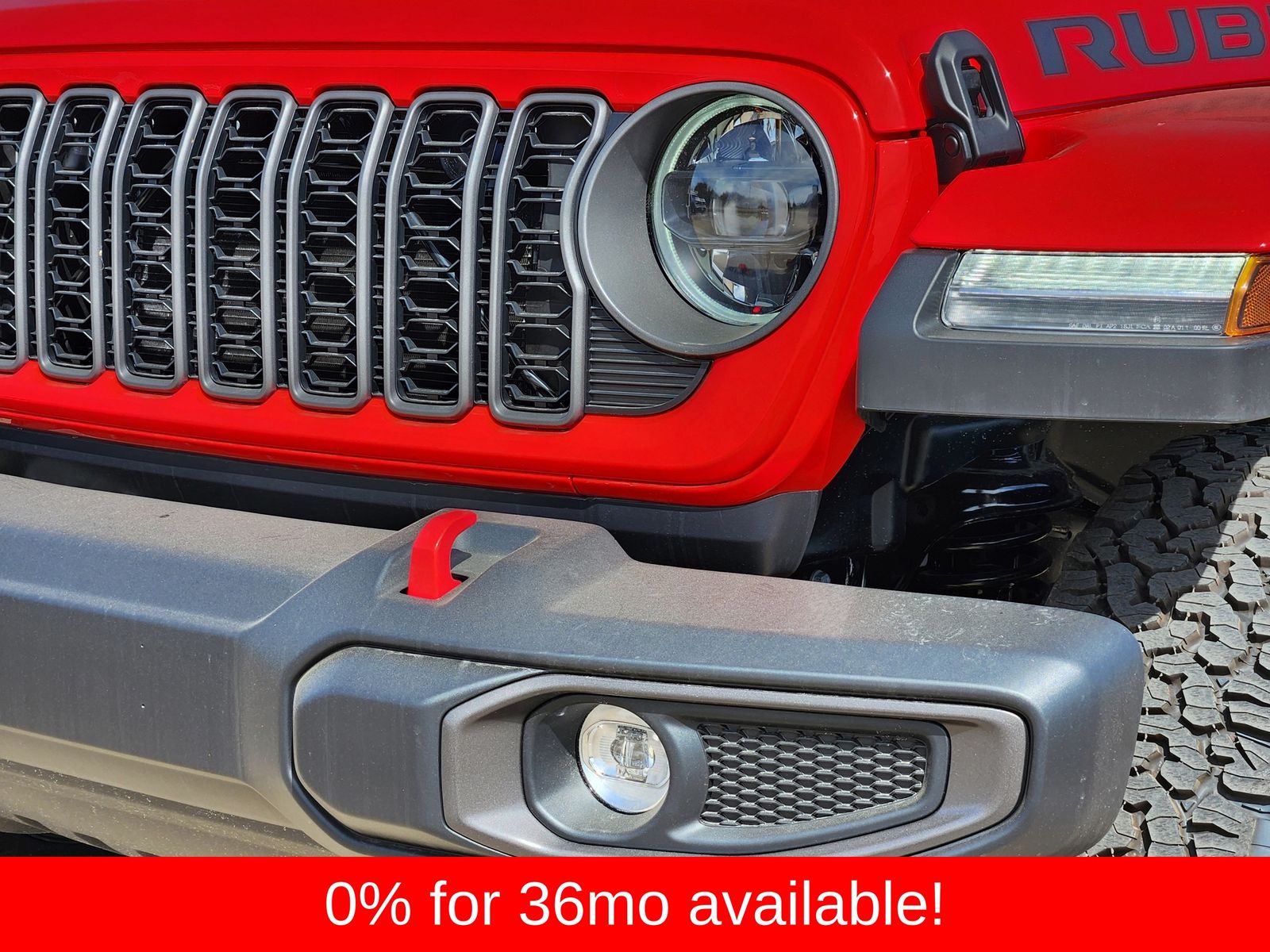 New 2026 Firecracker Red Jeep 4-DOOR RUBICON image 10