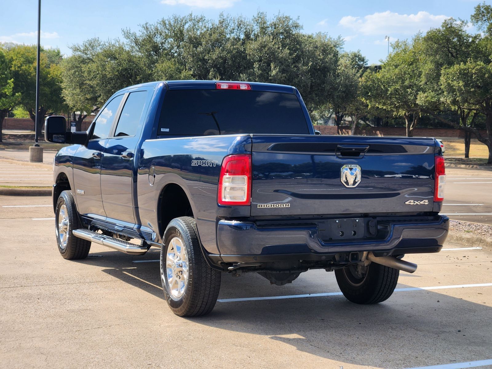 Used 2024 Patriot Blue Pearlcoat Ram Big Horn image 4