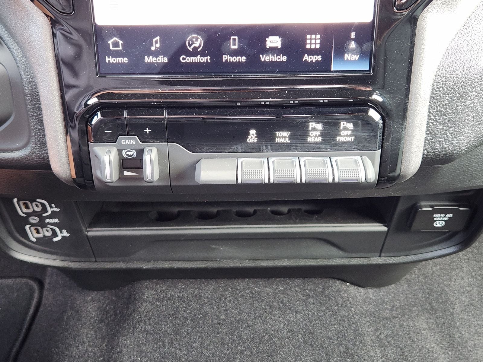 New 2026 Granite Crystal Ram BLACK EXPRESS CREW CAB 4X4 6