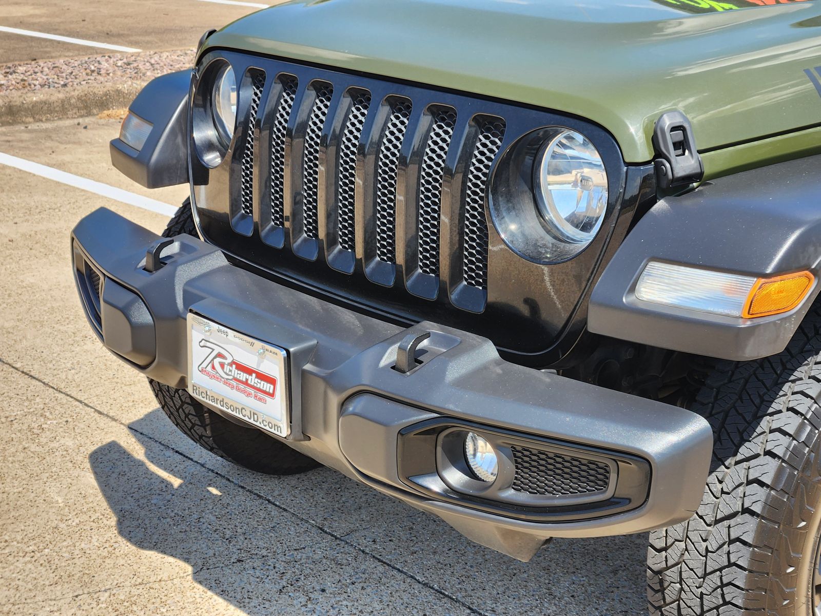 Used 2022 Sarge Green Jeep Unlimited Sport image 10