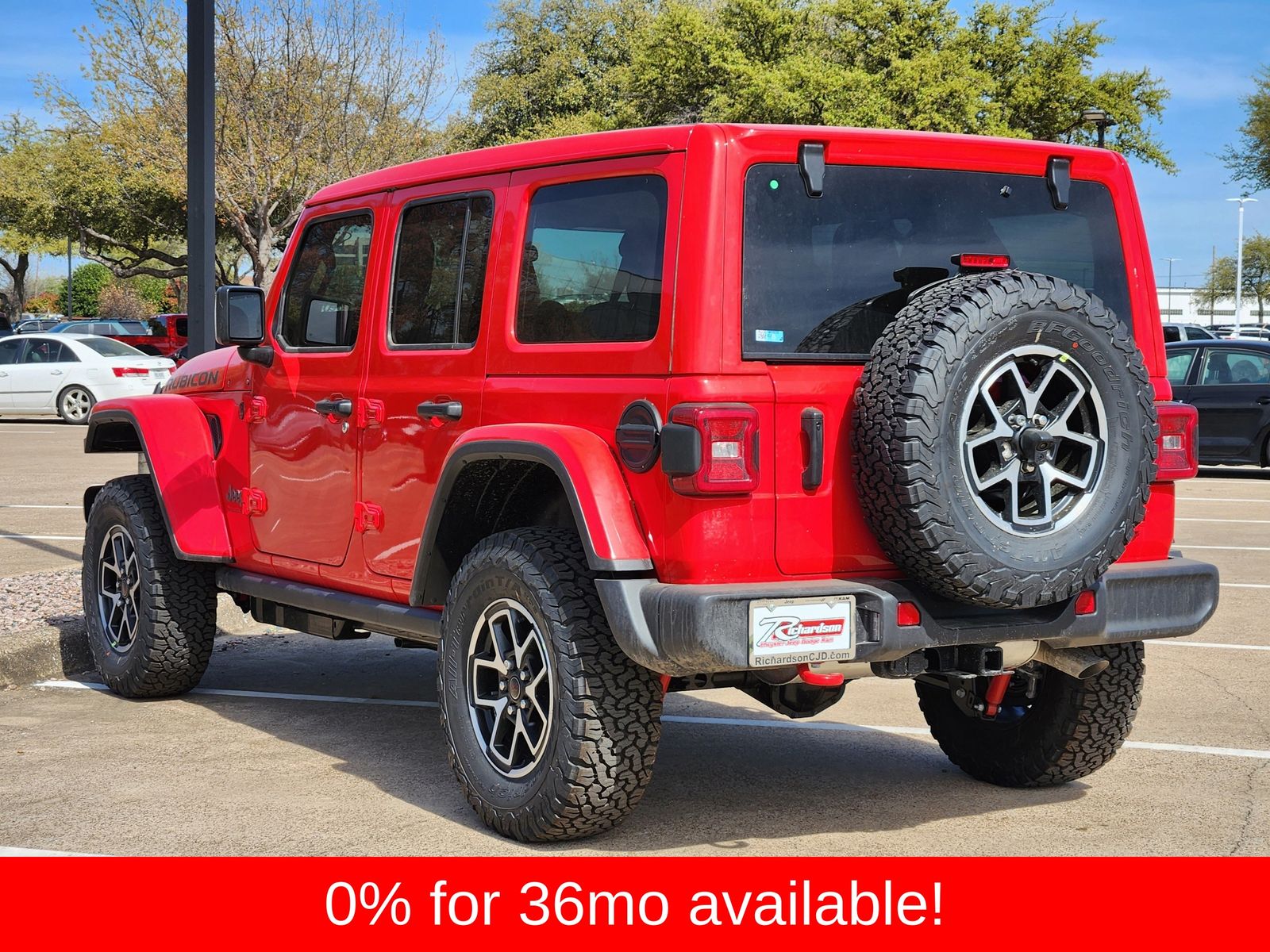 New 2026 Firecracker Red Jeep 4-DOOR RUBICON image 4