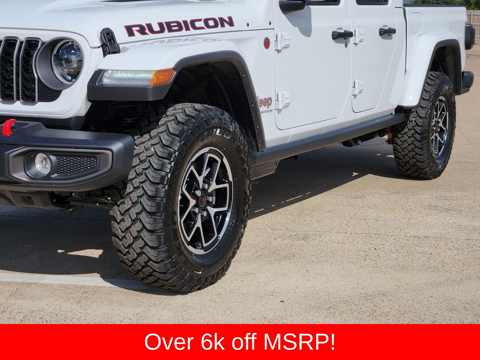 New 2026 Bright White Jeep RUBICON 4X4 image 12