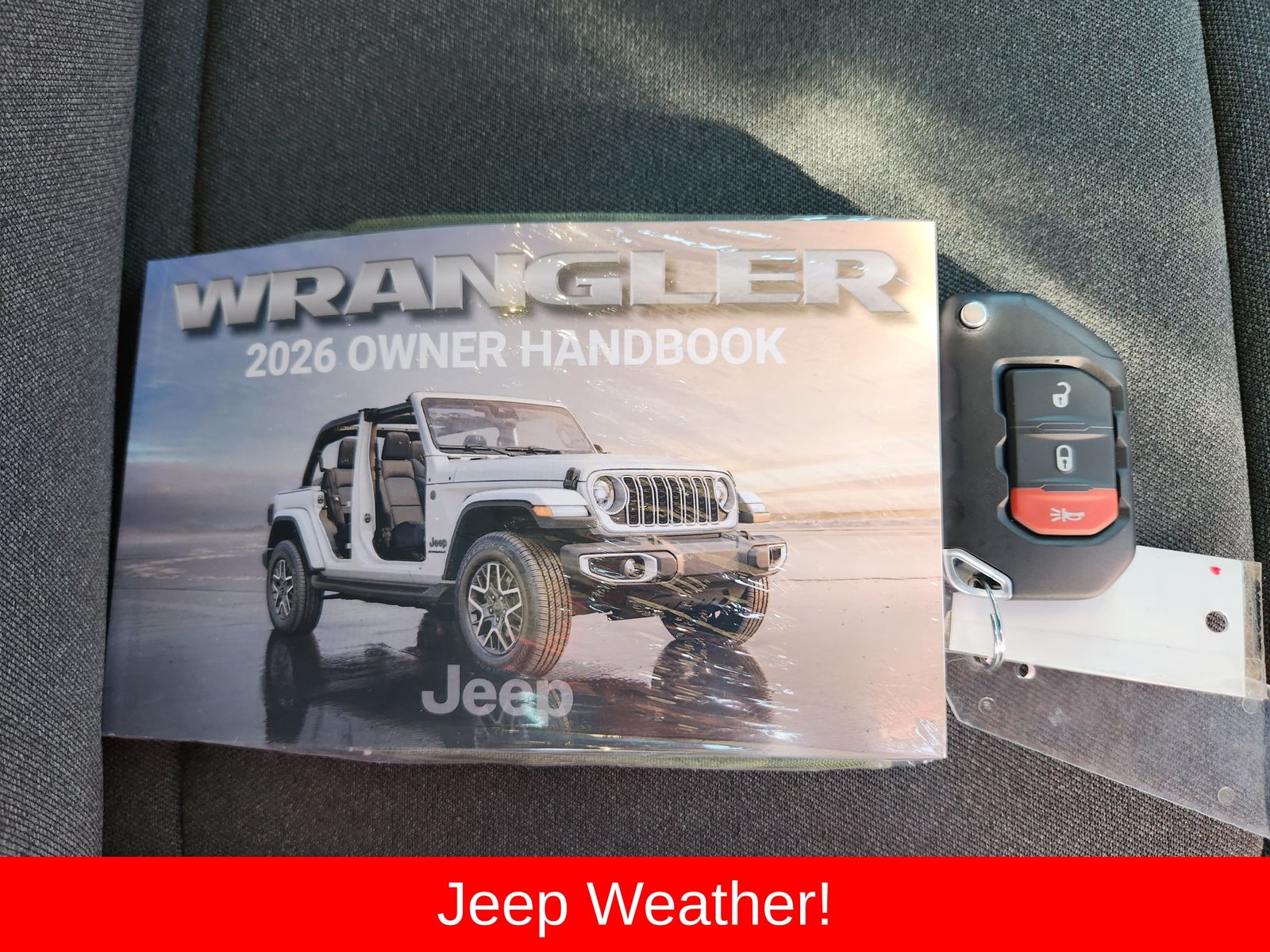 New 2026 Firecracker Red Jeep 4-DOOR SPORT image 43