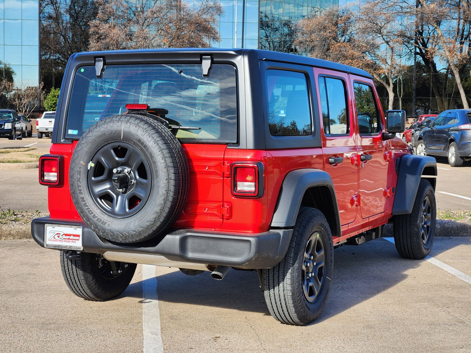New 2026 Firecracker Red Jeep 4-DOOR SPORT image 6