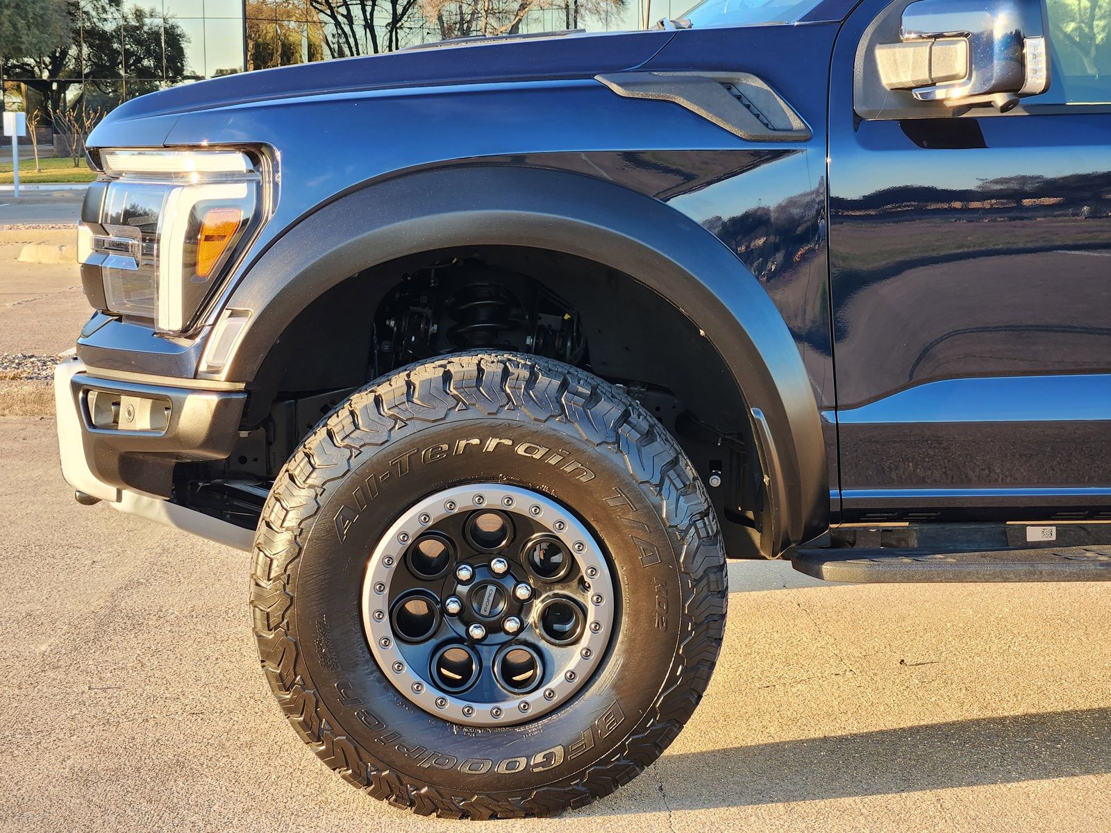Used 2024 Antimatter Blue Ford Raptor image 8